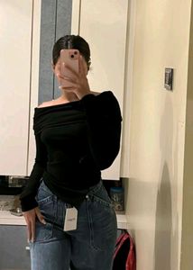 Savana Asymmetrical Off Shoulder Top