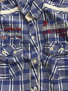 Boy&#39;s Plaid Casual Shirt
