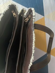 Medium Sized 3 Compartment Bag
