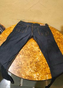 Dark Blue Denim Jeans