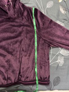 Plush Purple Hoodie