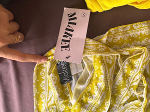 Neon Swimsuit With Sarong