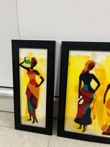 African Women Art - Set of 3