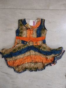 Set Of 4 Frocks For 1-2 Yrs Old Girl
