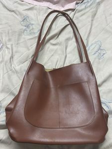 Leather Brown Tote Bag