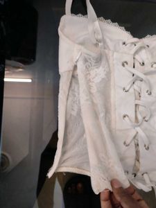 Y2K Lace Corset Top