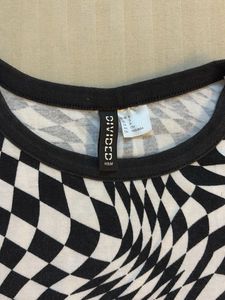 Checkered Crop Top
