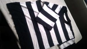 Black &amp; White Stripes Top