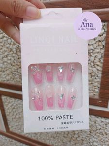 Press-On Nail Set( Pack Of 6)