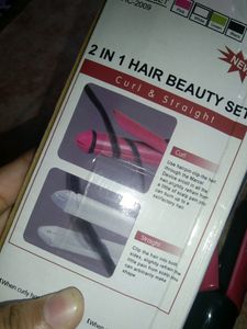 Nova Hair Straightner And Curler