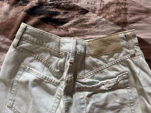 H&amp;M Ripped Denim Skirt