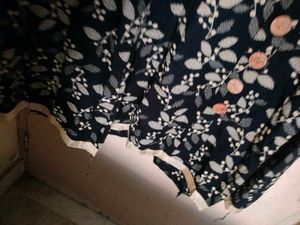 Black Floral Kurti