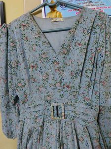 Floral Print Maxi Dress