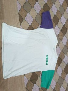 Color Block Korean Tee