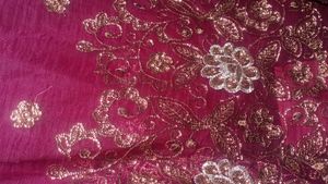 Net Saree With Blouse And Petticoat