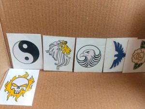 colour changing tattoo (pack of 31)