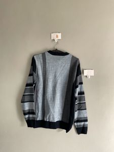 Striped Pullover Sweater
