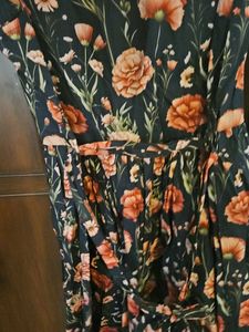 Floral Print Midi Dress