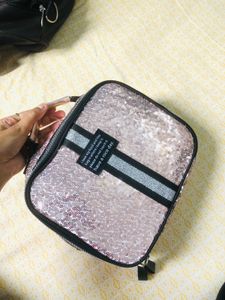 Sequin Vanity / Lunch Bag