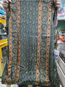Green & Gold Print Kurta