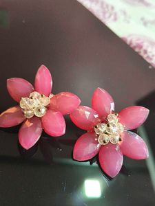 Flower Design Earrings
