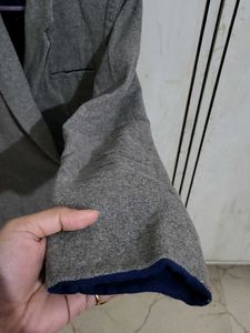 Grey Formal Overcoat