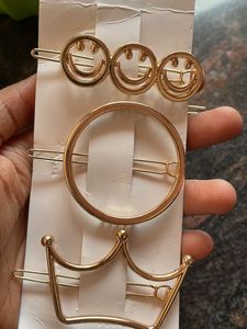 Metal Hair Clip Gold