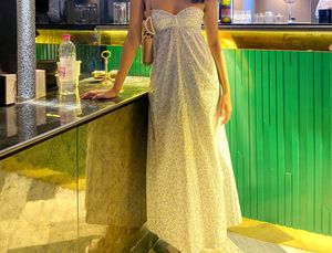 Tube Floral Dress