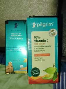 Pilgrim Face Serum With Peeling Solution