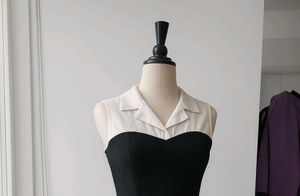 Chic Black &amp; White Dress