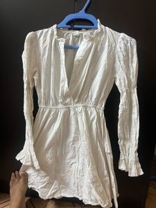 White Shein Dress