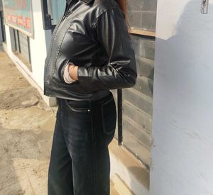 bagyy greeish×balck  jeans