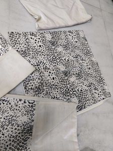 Animal Print Decorative Pillow &amp; Masan Set