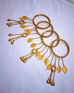 Vintage Gold Bangle Set