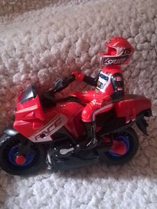 Vintage Racing Motorcycle Toy