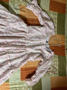 Floral Coquette Dress