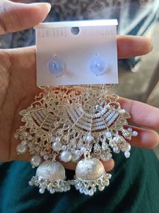 White Earrings