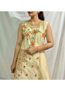 Floral Embroidered Anarkali dress