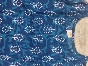 Elegant Blue Printed Salwar Suit