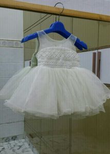 Beautiful White Baby Frock😇