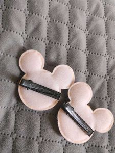 Mickey Mouse Sequin Hair Clips