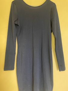 H&amp;M Shimmer Black Dress