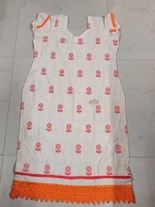 Floral Print Kurta
