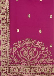 Elegant Purple Saree 🥻 💜