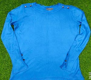 Imported Blue Woollen Pullover