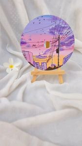 Aesthetic CD Painting without Easel