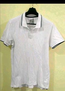 White Polo and Oversized TSHIRT Combo