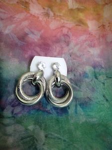 Dual Set Of Earing With Beautiful AD Bracelet