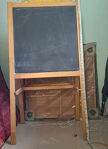 IKEA 2 IN 1 BLACK &amp; WHITE BOARD