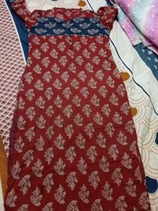 Elegant Printed Kurti-36 to 37 bust